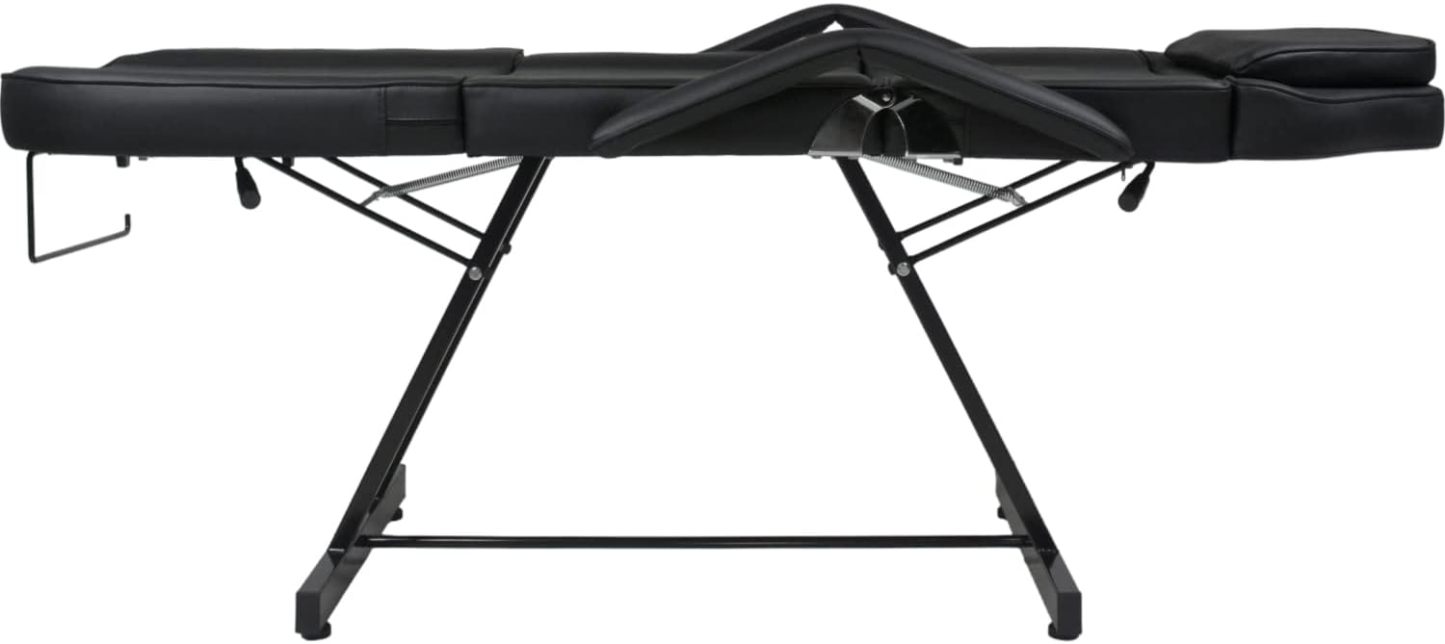 NANOFORT Silla Sillon Reclinable para Masaje Profesional Lashista Silla para Faciales Respaldo con 9 Tipos de Ajuste Soporta 200 Kg Incluye Banco Camilla para SPA Tattoo