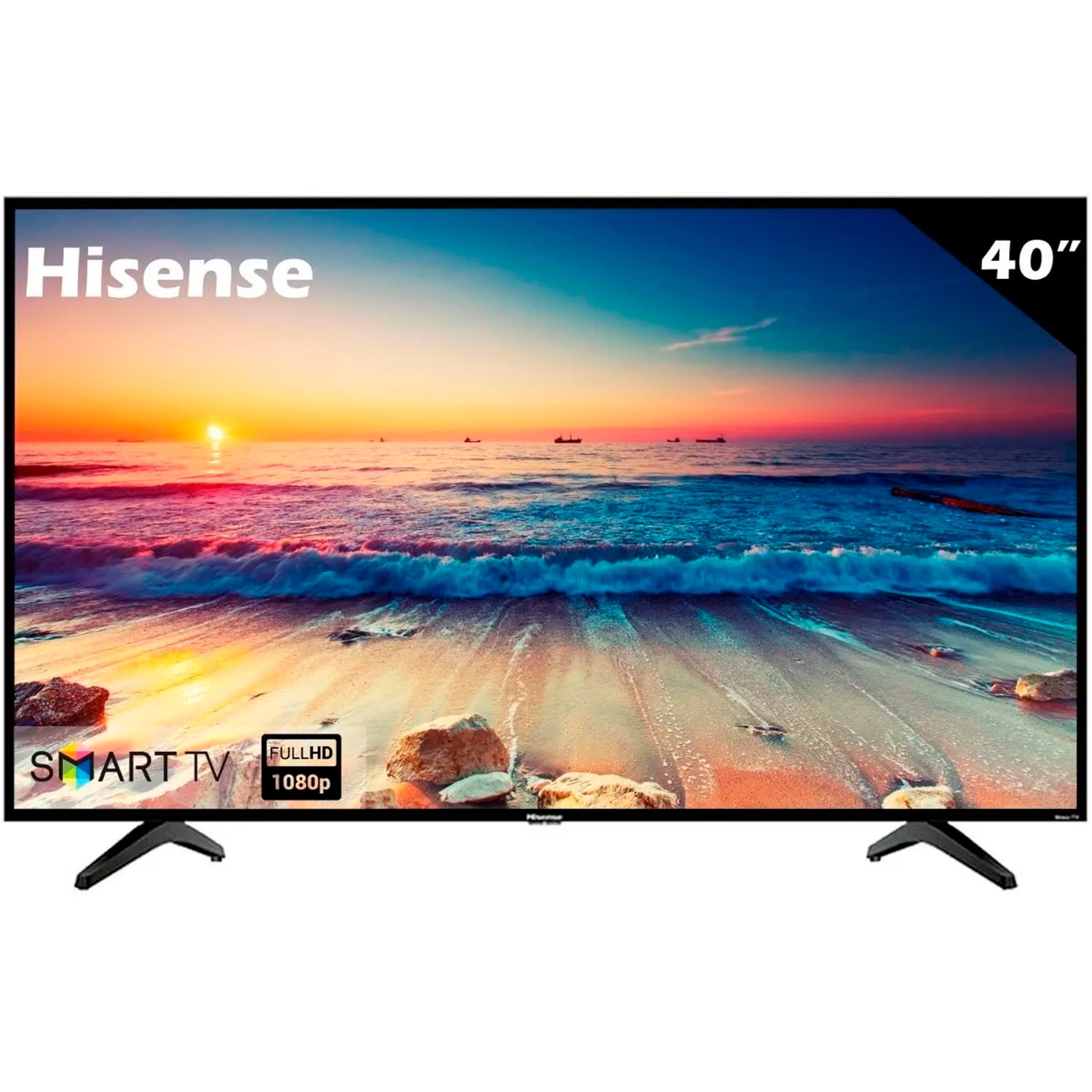 Pantalla Smart TV 40 Pulgadas Hisense  40 Pulgadas Full HD Smart TV LED 40H4030F