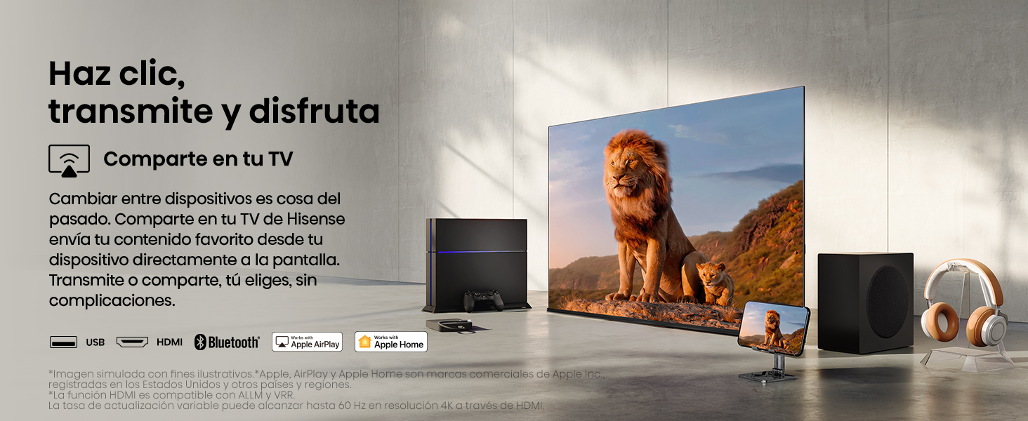 Comparte en tu TV
