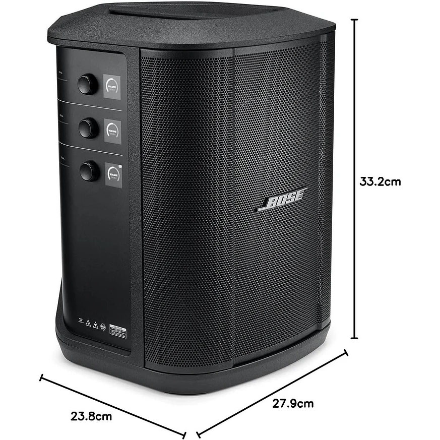 Nuevo Bose S1 Pro+ Altavoz Bluetooth Todo en uno, Sistema PA inalámbrico, Negro