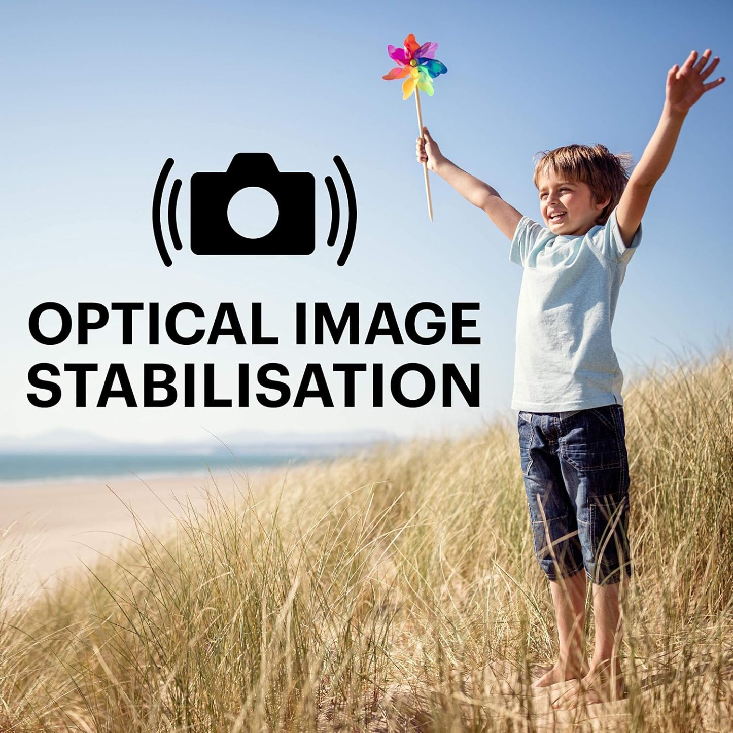 Kodak PIXPRO AZ255-WH Cámara Digital de 16 MP, Zoom óptico de 25 x 24 mm, Lente Gran Angular, estabilización óptica de Imagen, 1080P, Full HD, Video, cámara de vlogging LCD de 3 Pulgadas (Blanco)