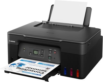 Canon Impresora de Inyección de Tinta Continua G1110, Mediano, Negro