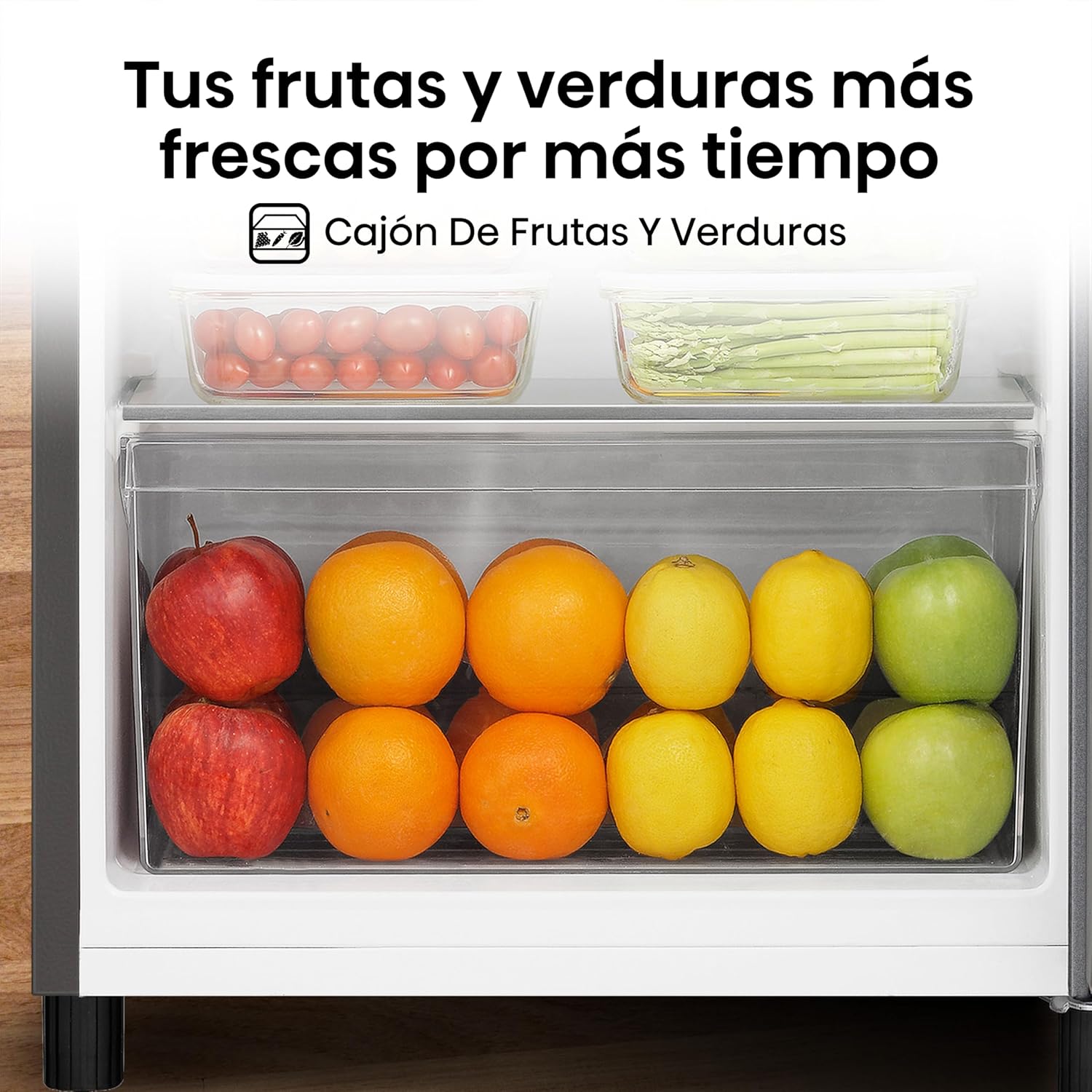 Hisense RR63D6WGX-Refrigerador Una Puerta, 6.3 pies cúbicos con Dispensador de Agua,Deshielo Semiautomático,Sello de Puerta Antibacteriano,52x54x128cm(AnchoxLargoxAlto),Gris