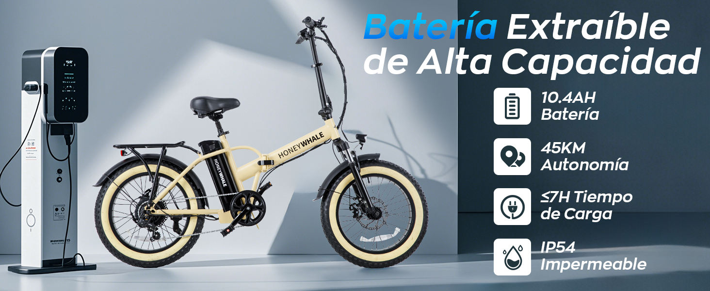 HONEYWHALE F6 Bicicleta de Montaña de 7 Velocidades