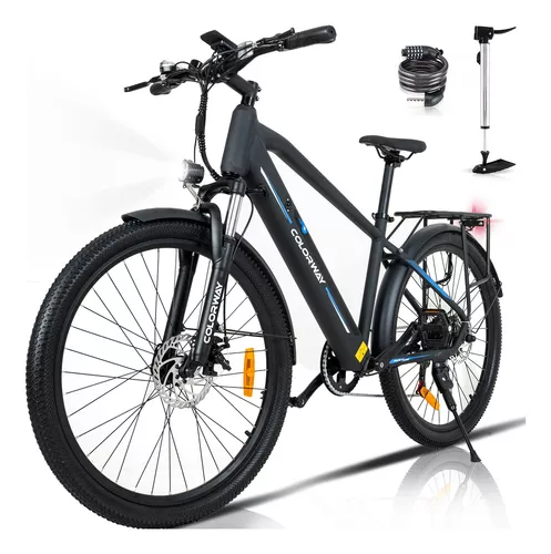 Colorway Bicicleta Eléctrica 500w Motor 32km/h 7 Velocidades