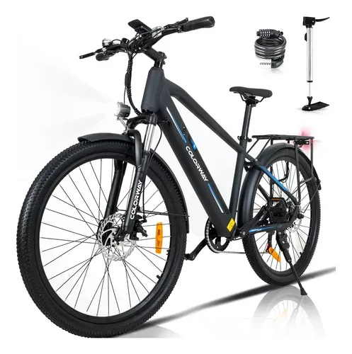 Colorway Bicicleta Eléctrica 500w Motor 32km/h 7 Velocidades