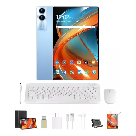Tablet Hancdon S12-a 11.6  Android 13 12gb Ram Y 512gb Rom Tf1tb 8000mah Bluetooth 5.0 Dual Sim Con Funda Mouse Teclado Camara Dual