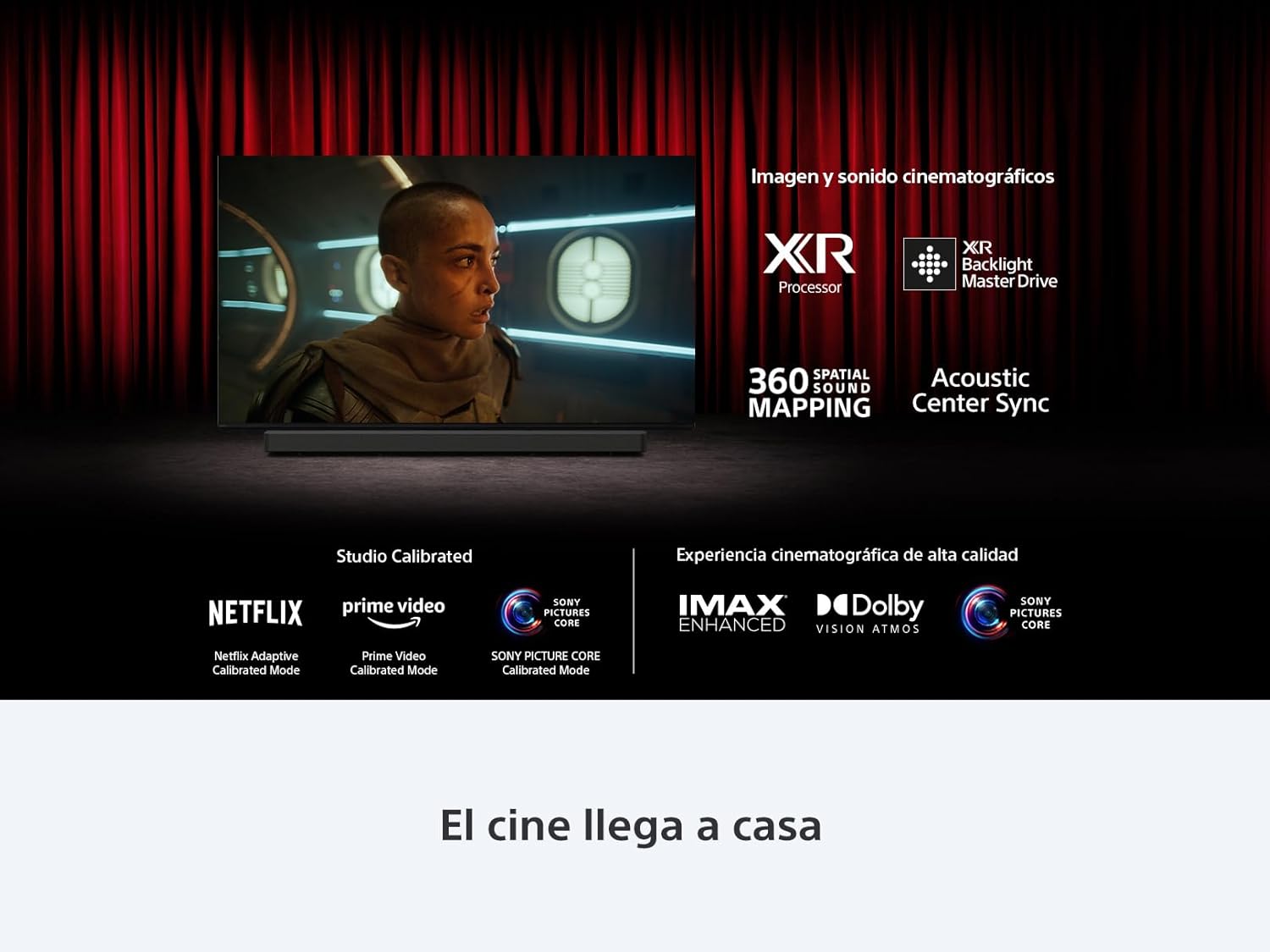Sony BRAVIA 8 Pantalla 77” OLED con Procesador XR 4K Ultra HD Google