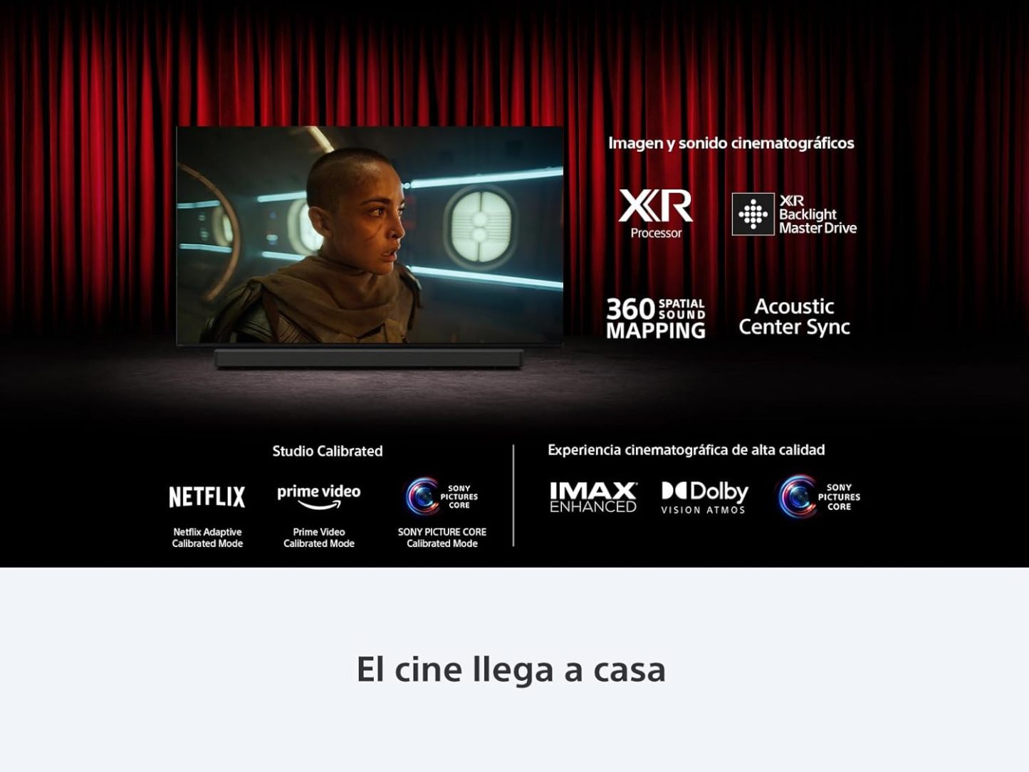 Sony BRAVIA 8 Pantalla 77” OLED con Procesador XR 4K Ultra HD Google