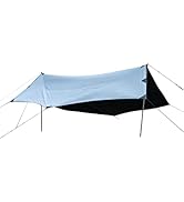 iClimb - Lona impermeable con protección solar UPF 50+ para tienda de campaña, hamaca, camping, fiesta en el patio trasero (lona de 18 pies x 17 pies 9 pulgadas)