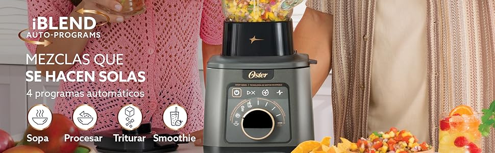 con i-Blend para: sopas, procesar, triturar, smoothie