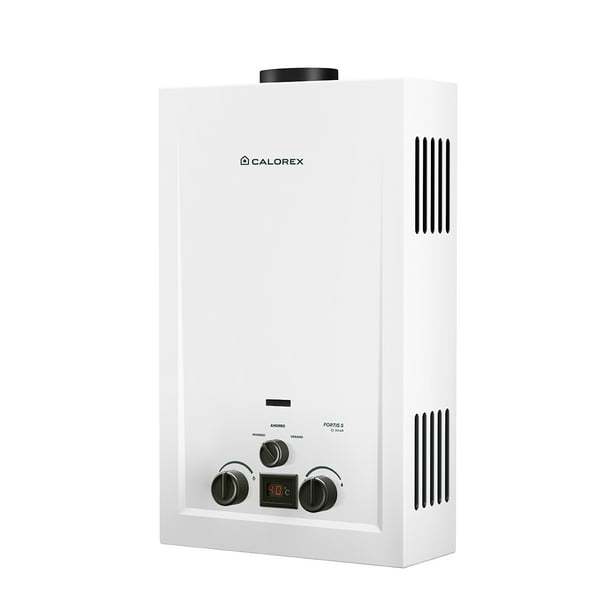 Calorex Boiler Calentador de Agua Instantaneo Fortis S 09 Para 1½ Servicios Gas LP