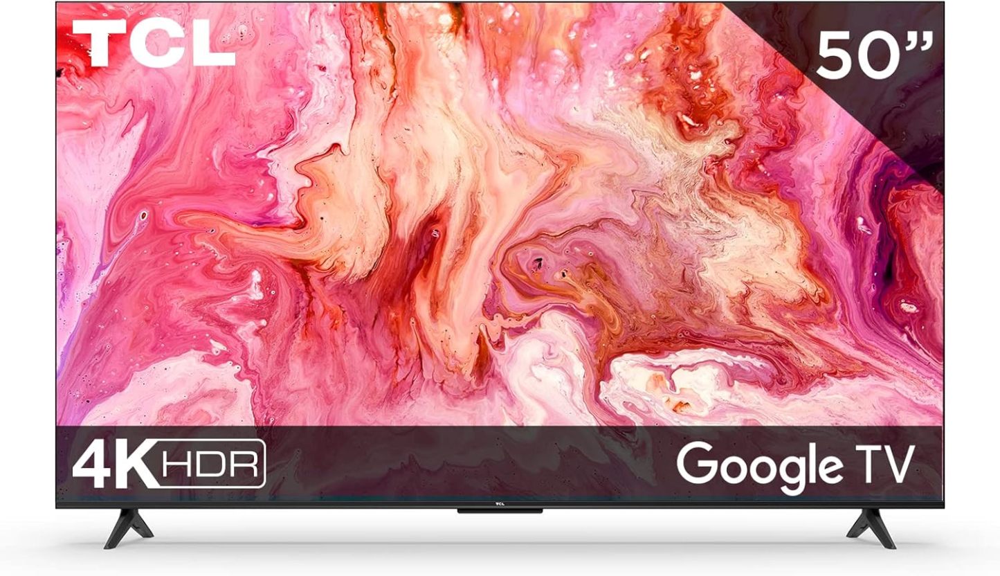 TCL Smart TV Pantalla 55" 55S451G Google TV 4K UHD Ultra HD | HDR 10 | 270 NITS 60 Hz | Dolby Audio Digital + | Compatible con Alexa