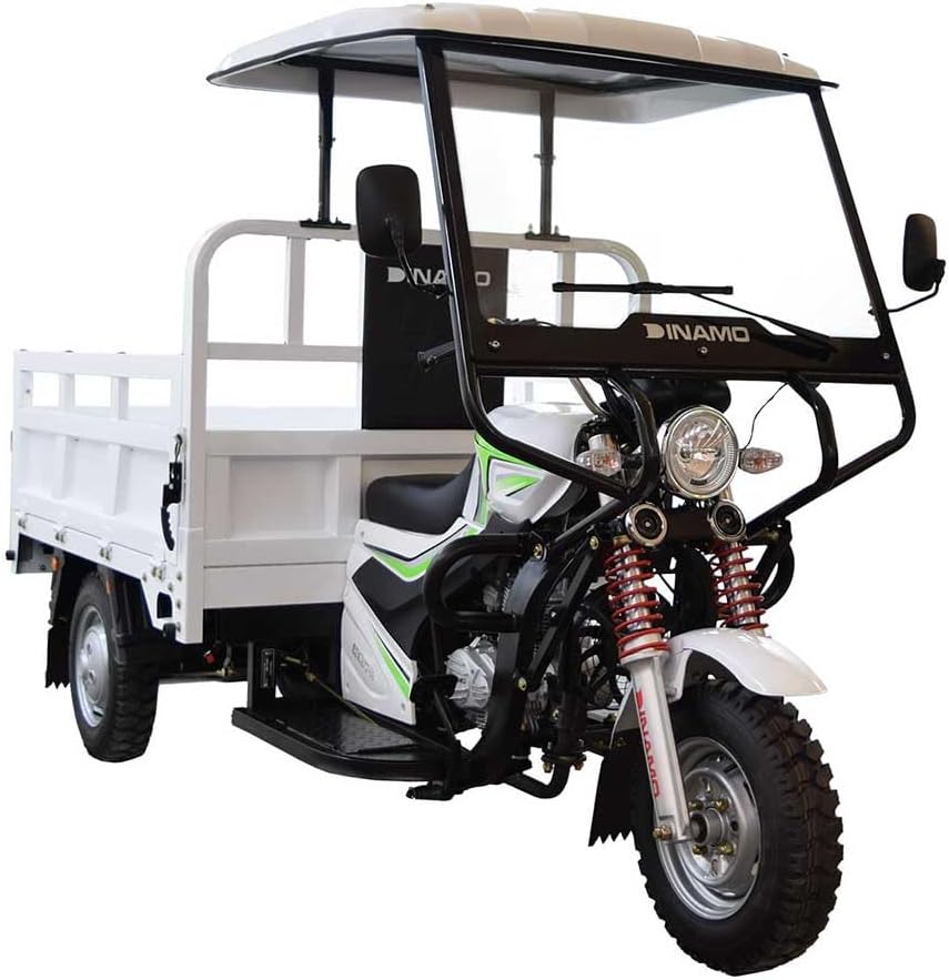 DINAMO Motocicleta Motocarro Heavy-B CAB 2025 Blanco