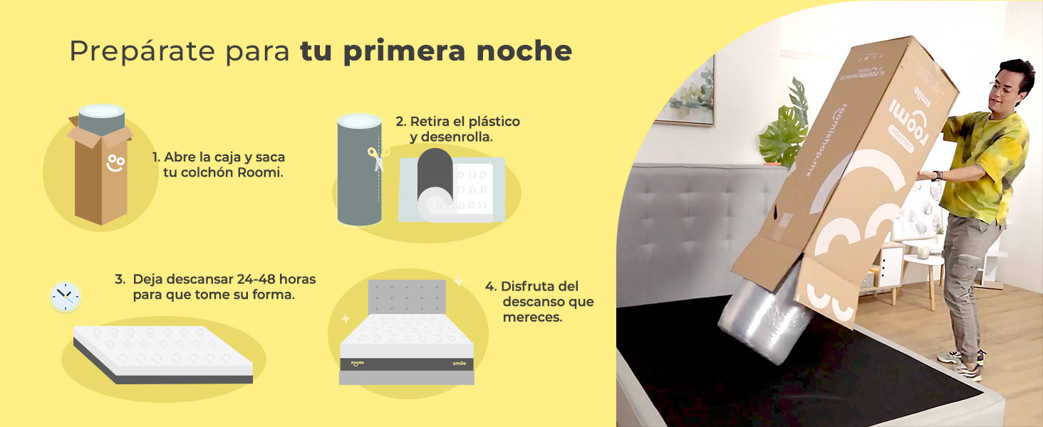 colchones individuales, colchon matrimonial, base cama matrimonial, muebles para recamara, luuna