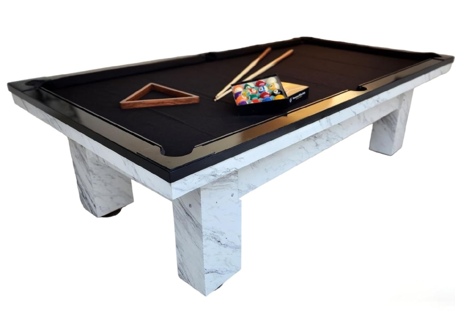 MESA DE BILLAR PROFESIONAL PARA CASA O NEGOCIO. USO RUDO MADERA 100% PINO (PAÑO ROJO)