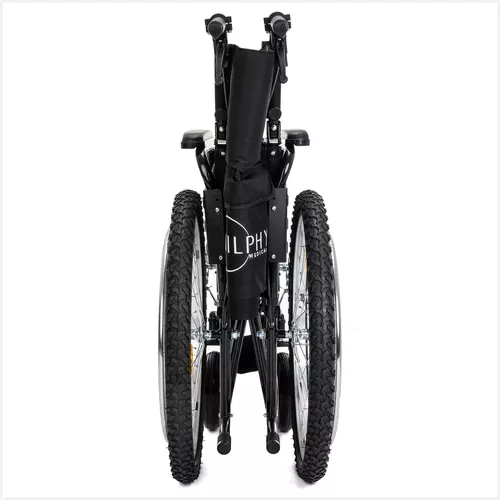 Silla De Ruedas Todo Terreno Extra Resistente Frenos De Lujo