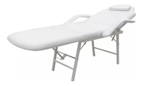 Silla Faciales Cama Camilla Sillón Spa Masaje Fisioterapia Color Blanco