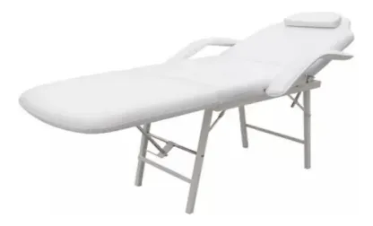 Silla Faciales Cama Camilla Sillón Spa Masaje Fisioterapia Color Blanco