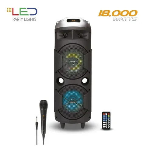 Bocina Portátil Steelpro Bazzoka 200W, Bluetooth, Karaoke,
