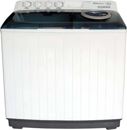 Koblenz Lavadora Dos Tinas de 22 Kg y 3 Velocidades con Secado Rápido y Lavado por Impulsor, Desagüe Manual, Timer de Lavado y Secado, Estructura de Plástico de Alta Resistencia, Blanca LDM-22B