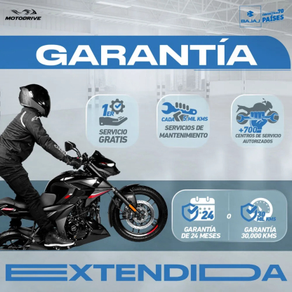 Motocicleta Bajaj Pulsar Rs 200 Blanca