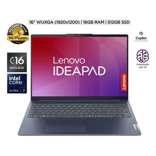 Laptop Lenovo Ip Slim 5 Ia Ultra 7 16gb 512ssd Fhd