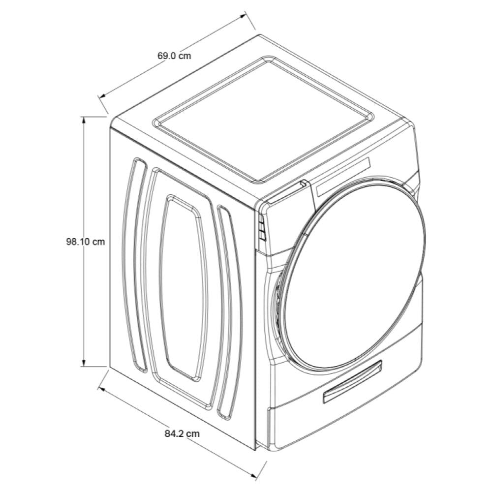 Lavadora Carga Frontal HE Whirlpool Lavadora Carga Frontal HE