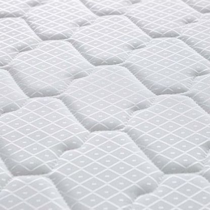 Dormitorio FORLI Acqua 2 Plazas Blanco/Gris + Sofá Cama