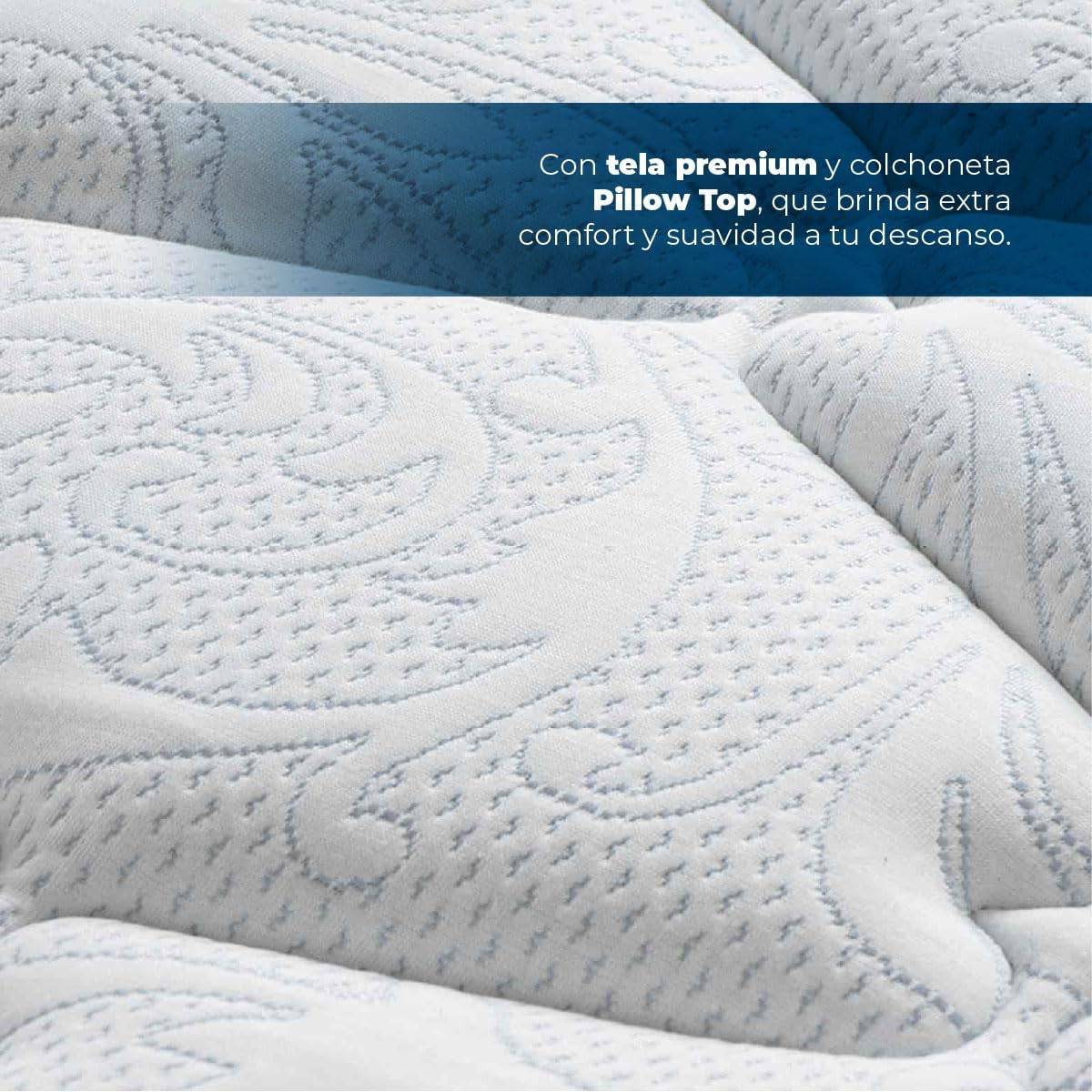 Spring Air Pack Colchón COTA Matrimonial Más 2 Almohadas y Cubre Colchon, Juego De Sabanas | Tecnología Performance | Confort y Soporte Ortopédico | Colchon Confort Medio