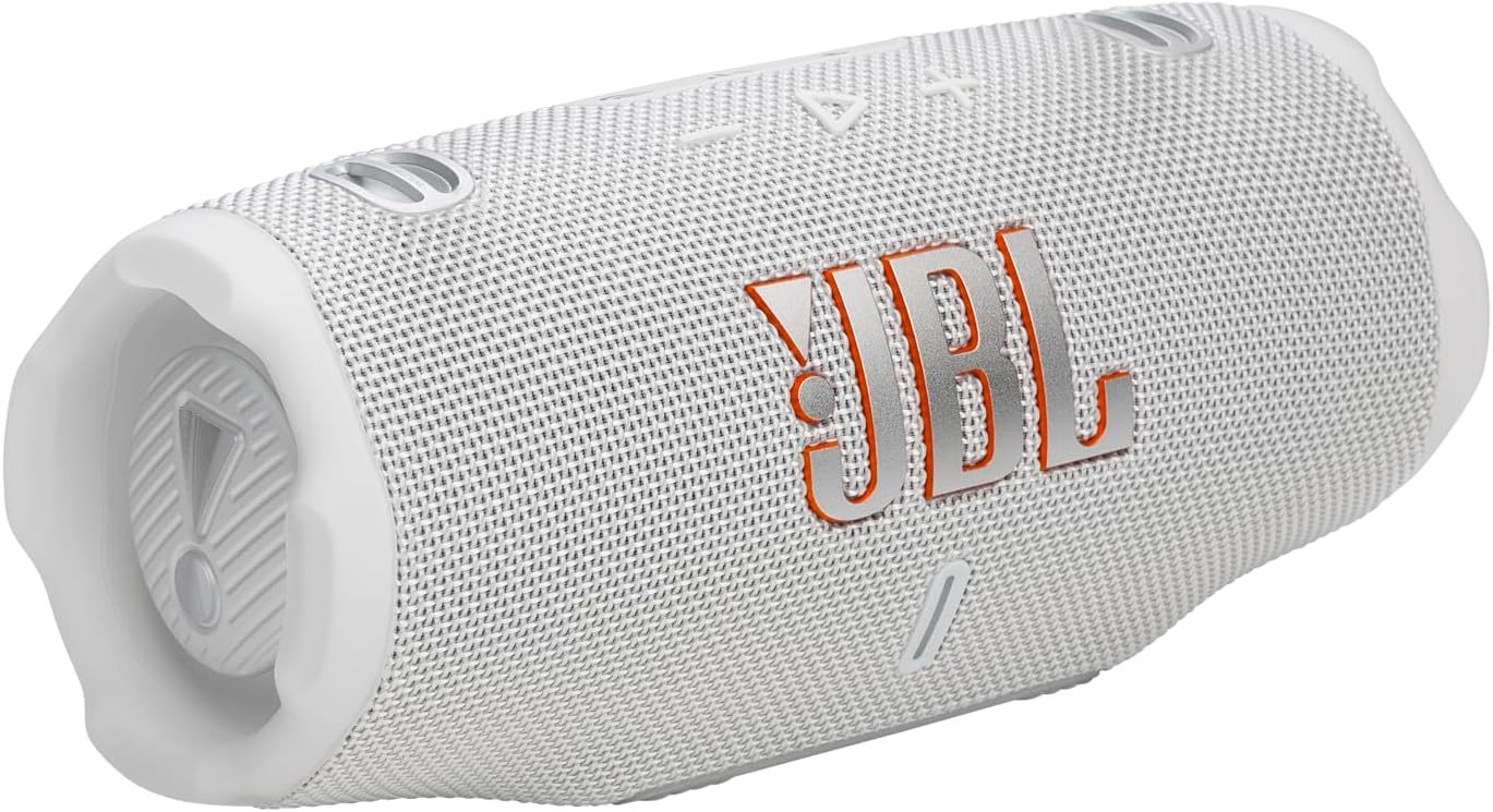 JBL Charge 6 Bocina Portátil Bluetooth, Batería Integrada, IP67 función de Carga USB - Blanco