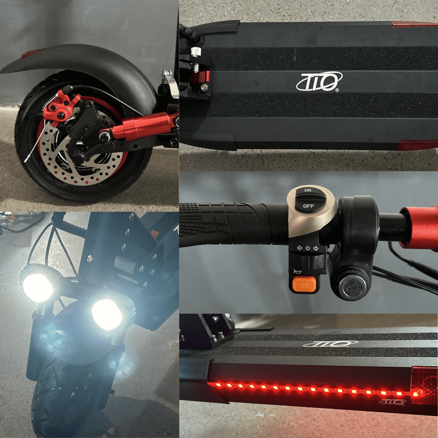 Scooter Eléctrico TIO T5 MASTER 1000W Patín Eléctrico Adulto