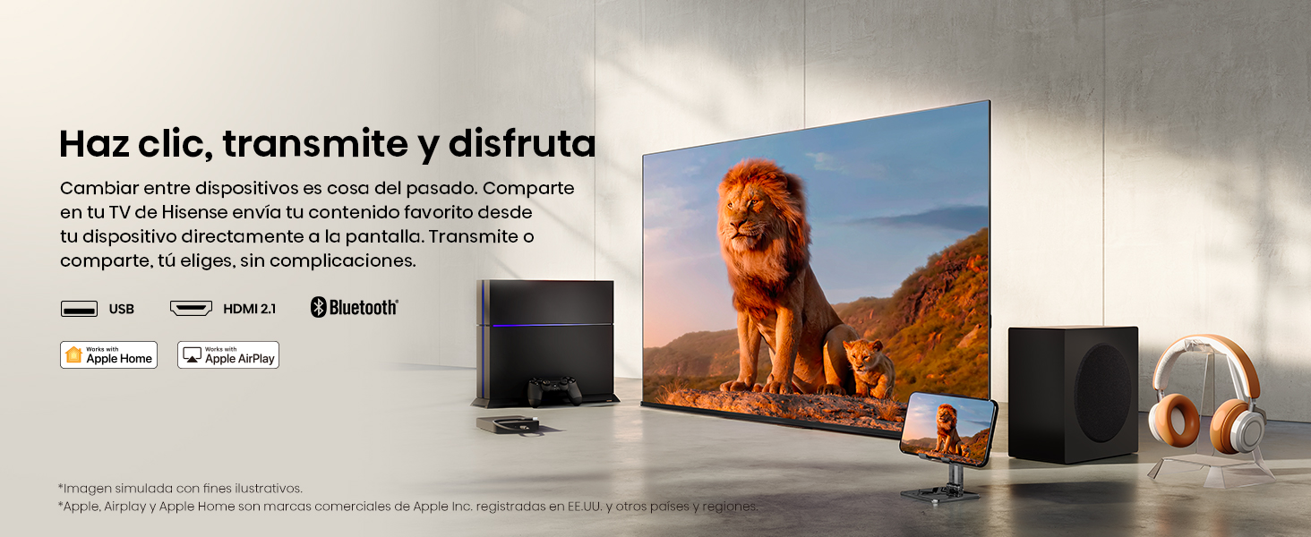 Comparte en tu TV