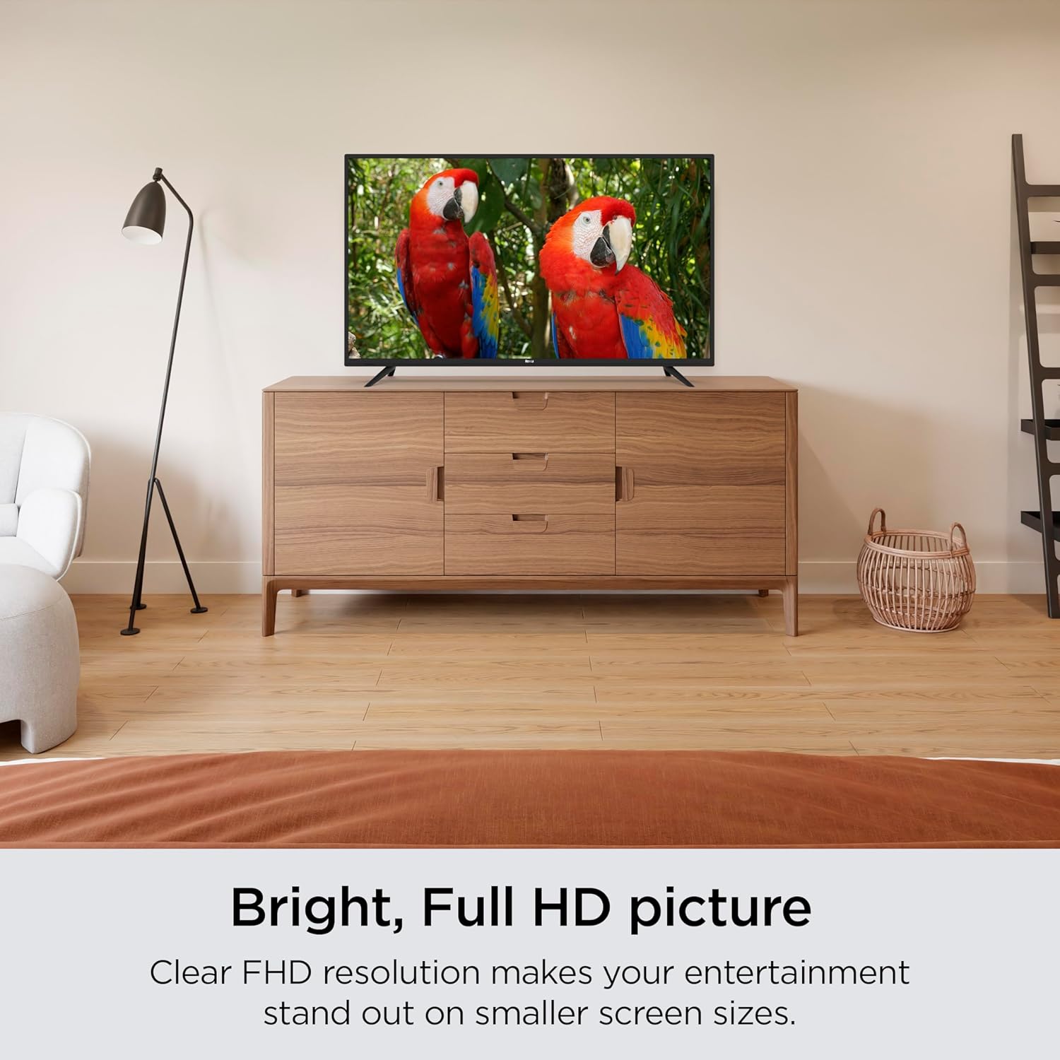 Roku Smart TV 2025 - Serie Selecta de 40 Pulgadas, TV Full HD de 1080p - RokuTV con Control Remoto de Voz - Televisión LED de visualización Plana con Wi-Fi para transmitir Noticias Locales en Vivo