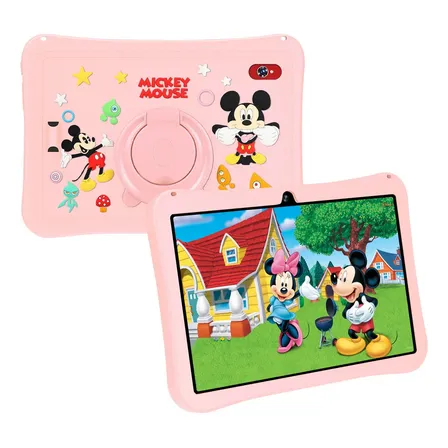 Tablet Para Niños Hancdon A9+ 11.6 Pulgadas 12g+512g Memoria Con Android 13 10 Core Wifi,8800mah Con Tablet Funda Color Rosa
