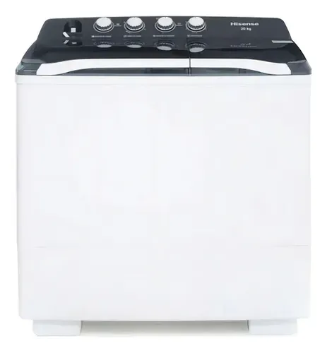 Lavadora semi-automática Hisense hasta 20kg color blanco