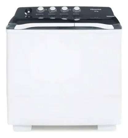 Lavadora semi-automática Hisense hasta 20kg color blanco