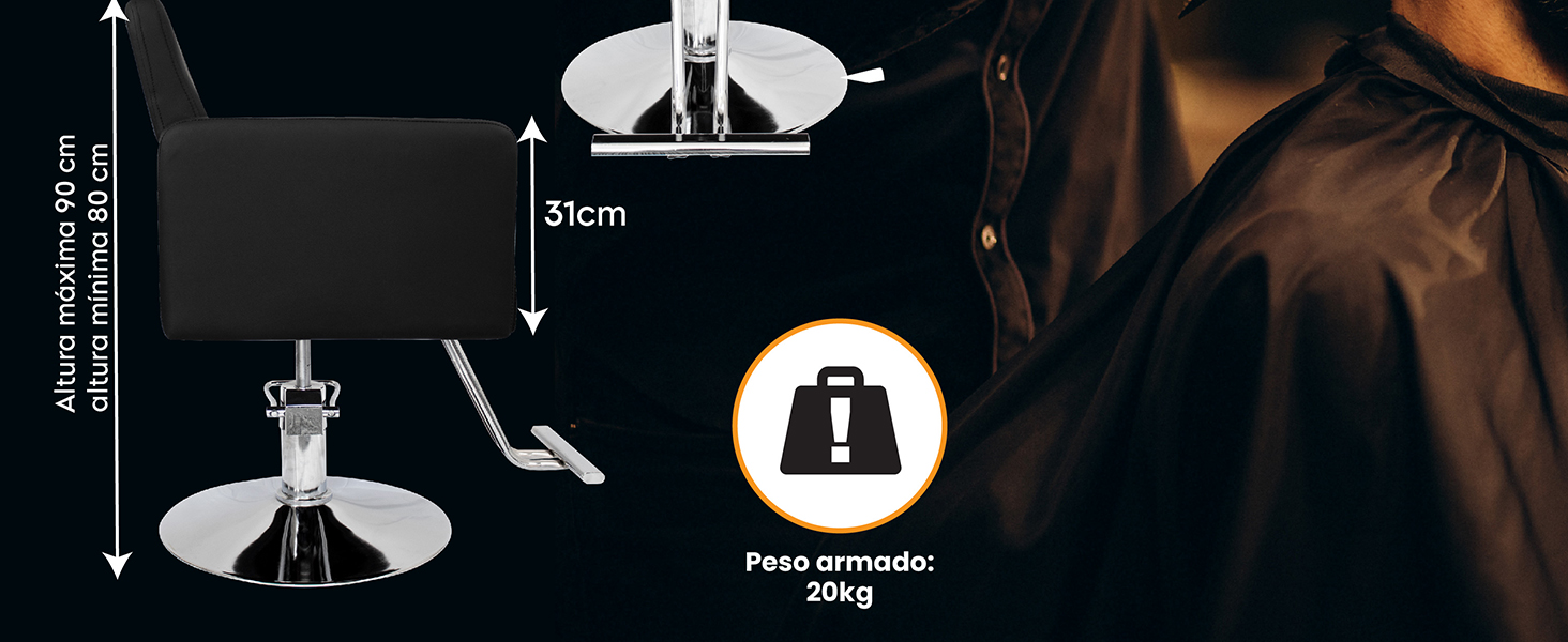 caramelo barberia silla barberia silla vanity silla transparente historia del arte muebles usados