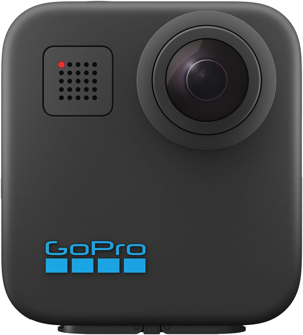 GoPro - MAX — Cámara tradicional resistente al agua de 360+ con pantalla táctil esférica, 5,6K30, vídeo HD, 16,6 MP, 360 fotos, estabilización de transmisión en vivo de 1080p