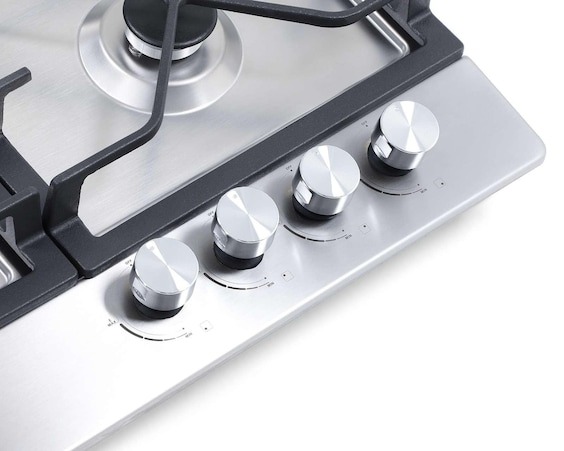 Parrilla Empotrable Supra 87 cm de Gas 4Q-TS-60 Acero Inoxidable
