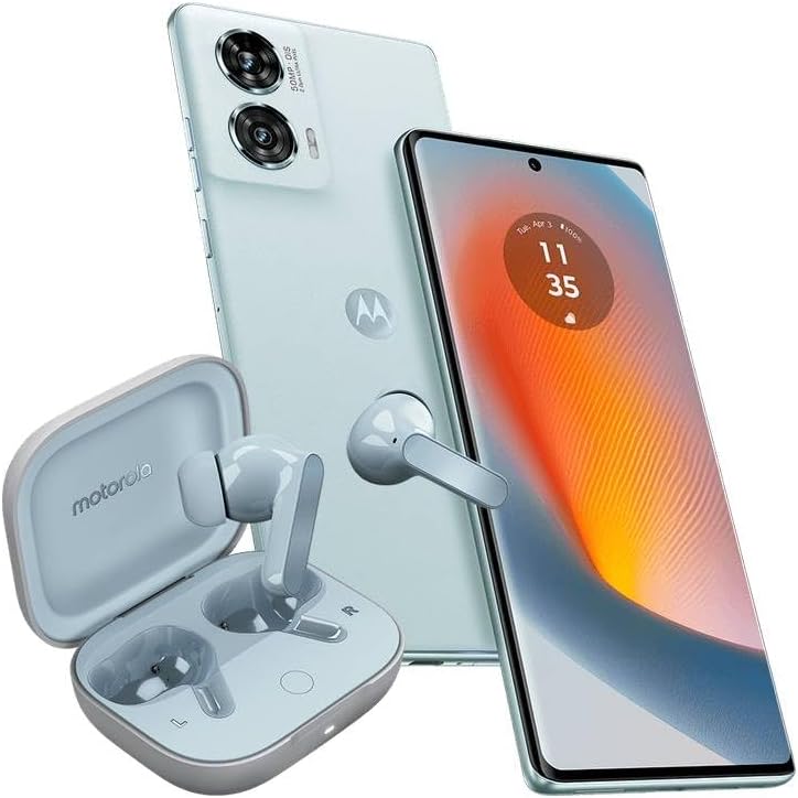 Motorola Edge 50 Fusion Azul (8GB RAM/256GB), 50MP, Celular Desbloqueado + audífonos