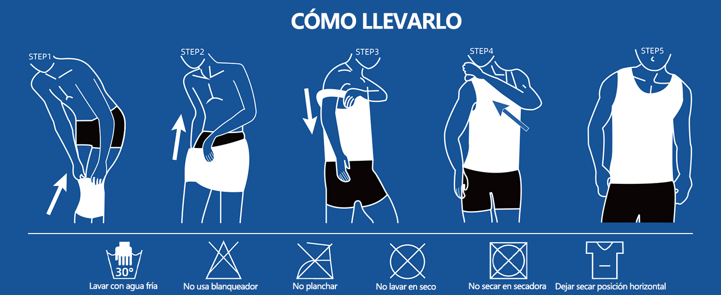 faja de compresiÃ³n para hombr