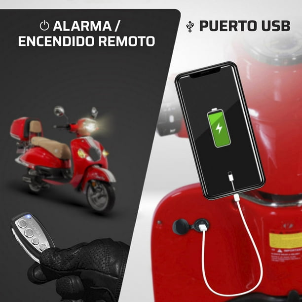 Motocicleta Vento Streetrod 170 Rojo 2025 Motoneta