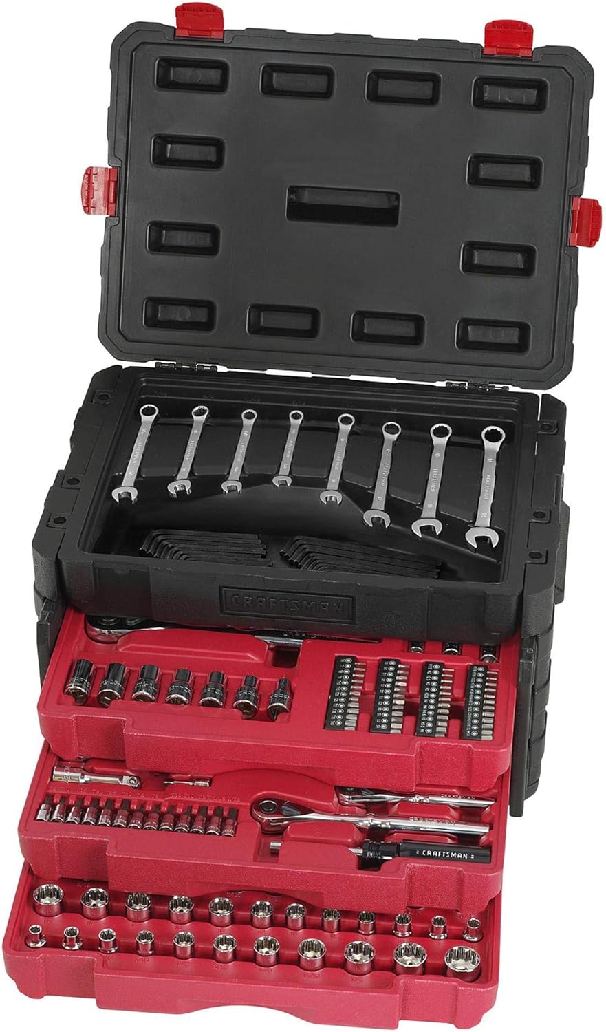 Craftsman - Juego de herramientas de mecánica de 320 piezas