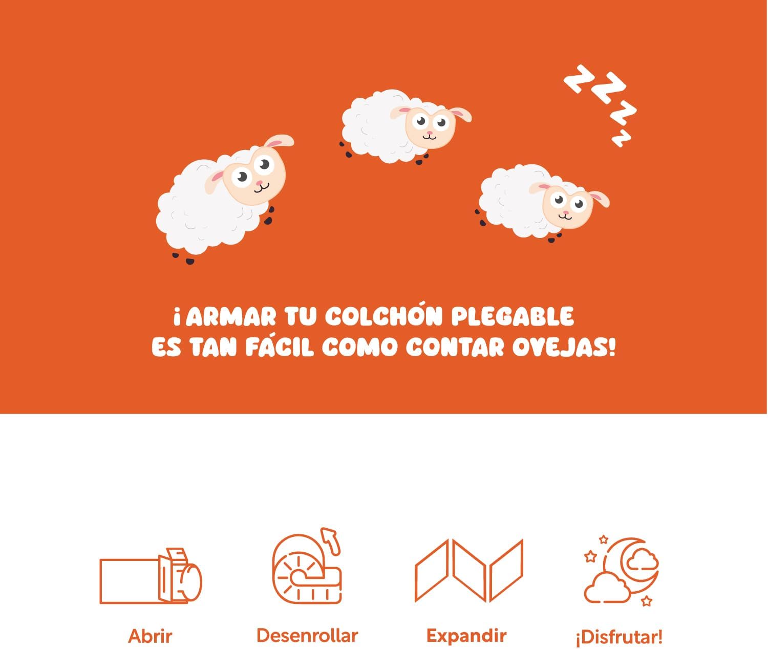 COLORDREAMS | Sofá Cama Matrimonial Plegable – Sillón Multifunción 3 En 1 – Relleno De Espuma – Funda Lavable – Hipoalergénico – Gris