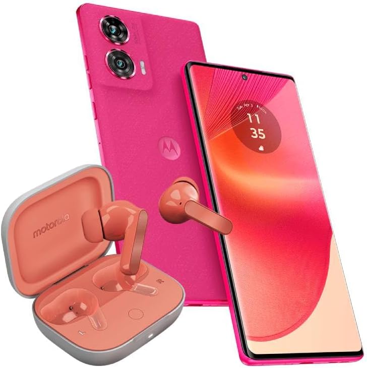 Motorola Edge 50 Fusion Azul (8GB RAM/256GB), 50MP, Celular Desbloqueado + audífonos