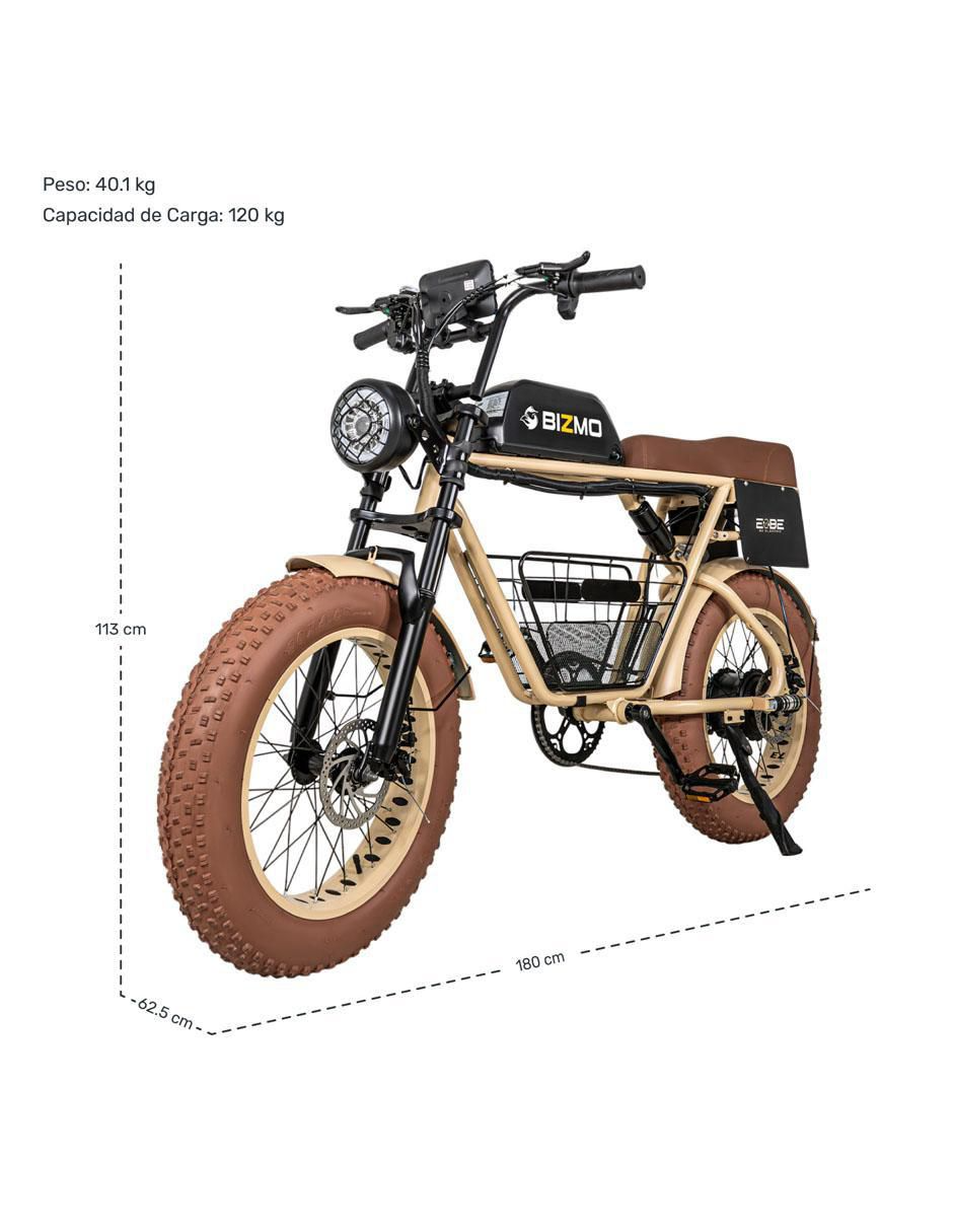Bicicleta eléctrica rodada 20 unisex