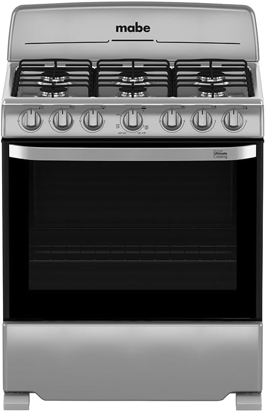 Mabe EM7620BAIS2 Estufa de Piso 76 cm, Color Plata