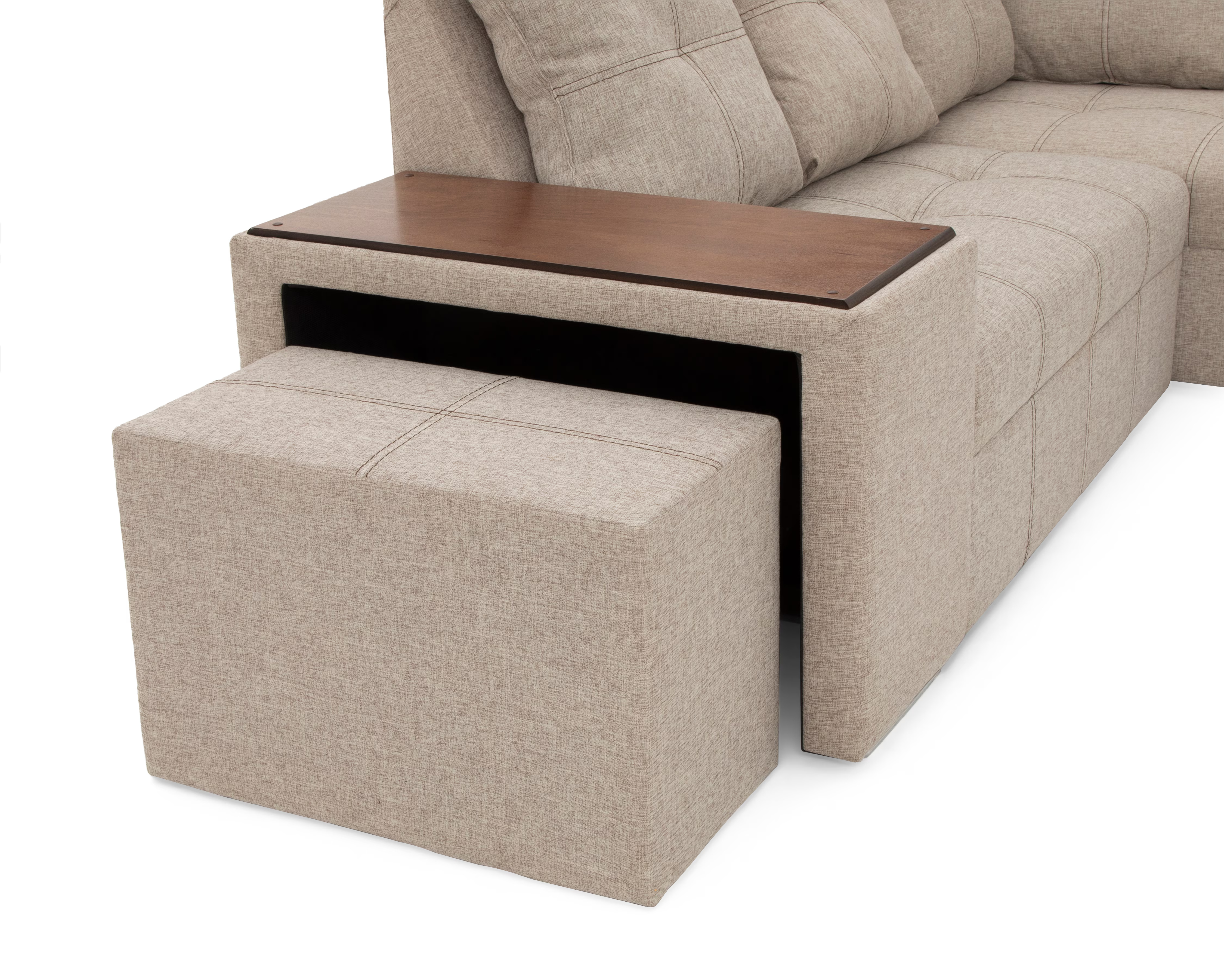 Sala Esquinera Michelle Contemporánea 5 Piezas