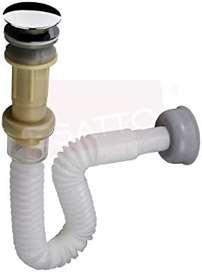 Esatto Paquete Mueble Bleu y Sanitario WC-002 Espejo Gratis (Siberia (Blanco) Monomando Negro)